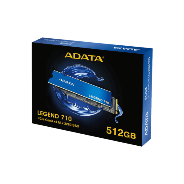 Unidad de Estado Sólido ADATA LEGEND 710 512GB PCIe Gen3 x4 NVMe M.2 2280