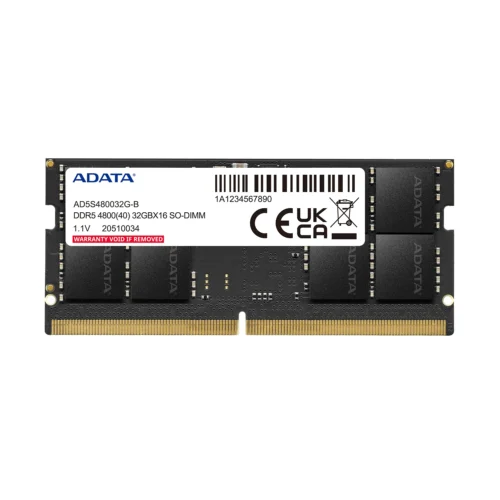 MEMORIA ADATA DDR5 32GB 4800MHz PARA PORTÁTIL