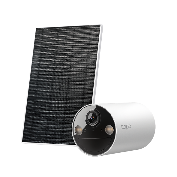 CÁMARA TAPO C410 KIT DE VIGILANCIA WI-FI SOLAR CON BATERÍA RECARGABLE Y DETECCIÓN IA 2K INTERIOR/EXT