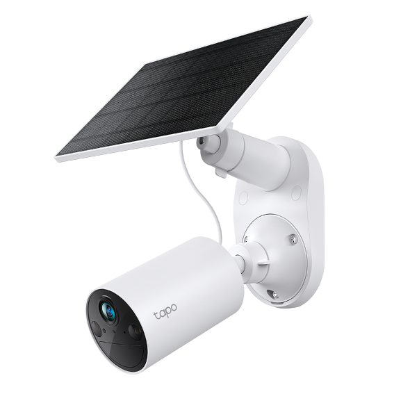 CÁMARA TAPO C410 KIT DE VIGILANCIA WI-FI SOLAR CON BATERÍA RECARGABLE Y DETECCIÓN IA 2K INTERIOR/EXT