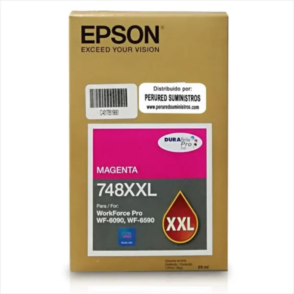 CARTUCHOS DE TINTA EPSON T748XXL120-AL