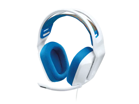 DIADEMA GAMING G335 PLUG 3.5MM BLANCA