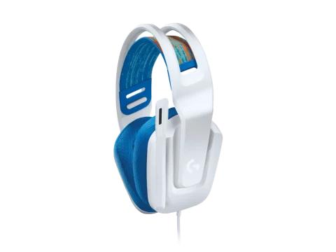 DIADEMA GAMING G335 PLUG 3.5MM BLANCA