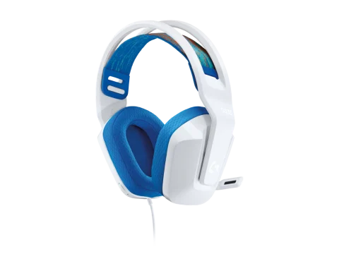 DIADEMA GAMING G335 PLUG 3.5MM BLANCA